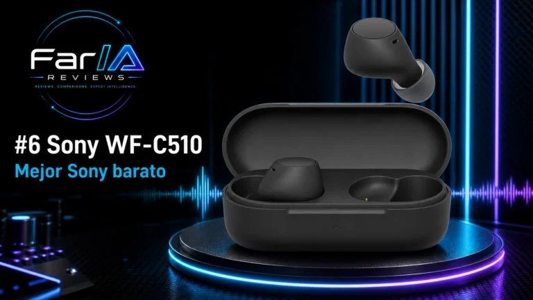 Sony WF-C510 analizado por FarIA Reviews
