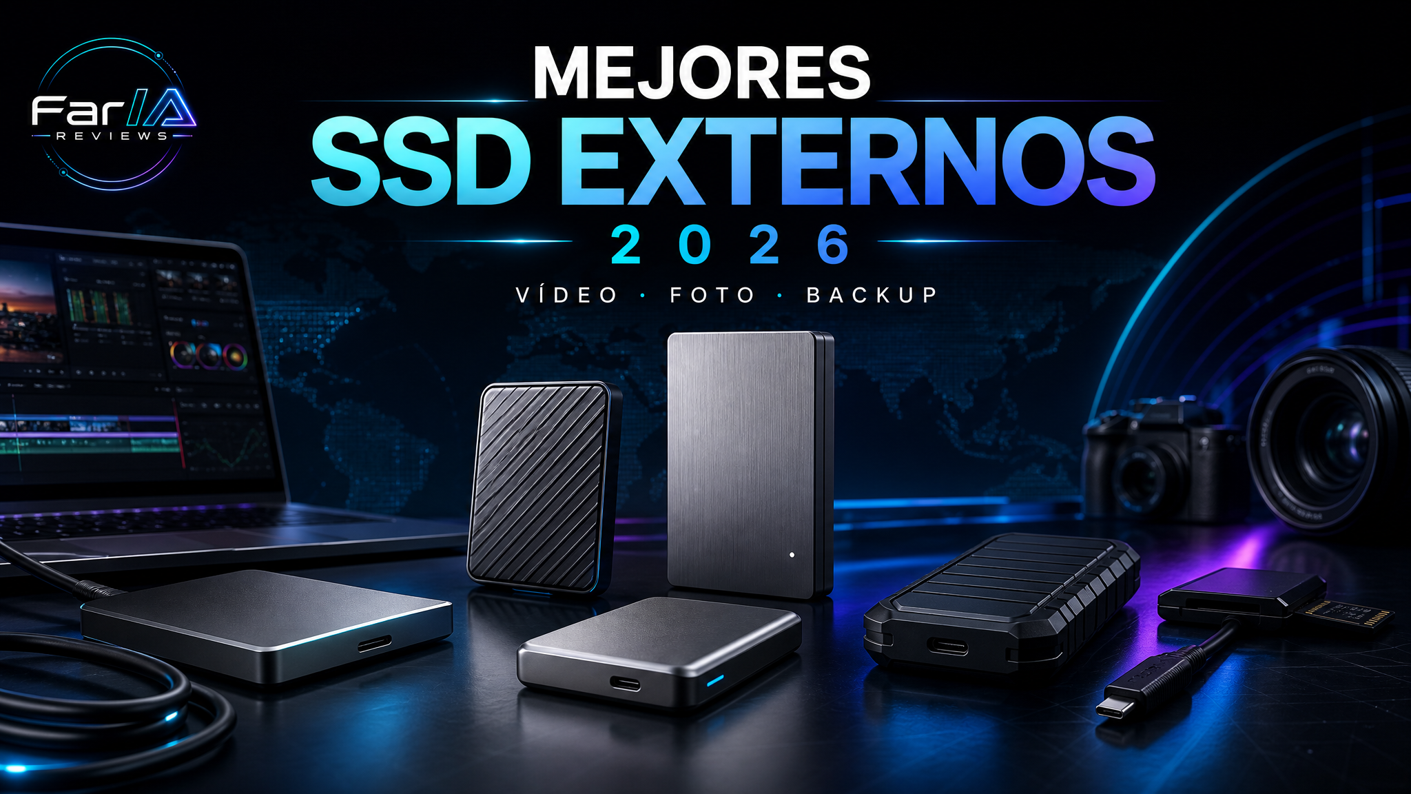 Mejores SSD externos para creadores en 2026