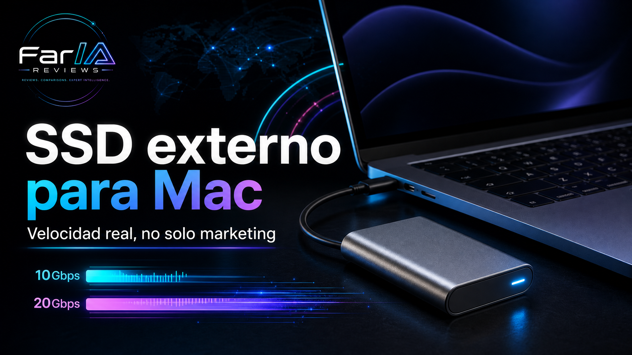 SSD externo para Mac: qué comprar y qué velocidad esperar en 2026