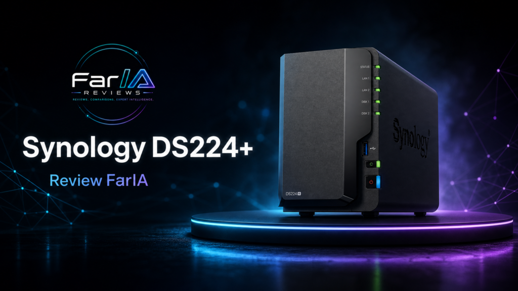 Synology DS224+ análisis FarIA Reviews con producto real
