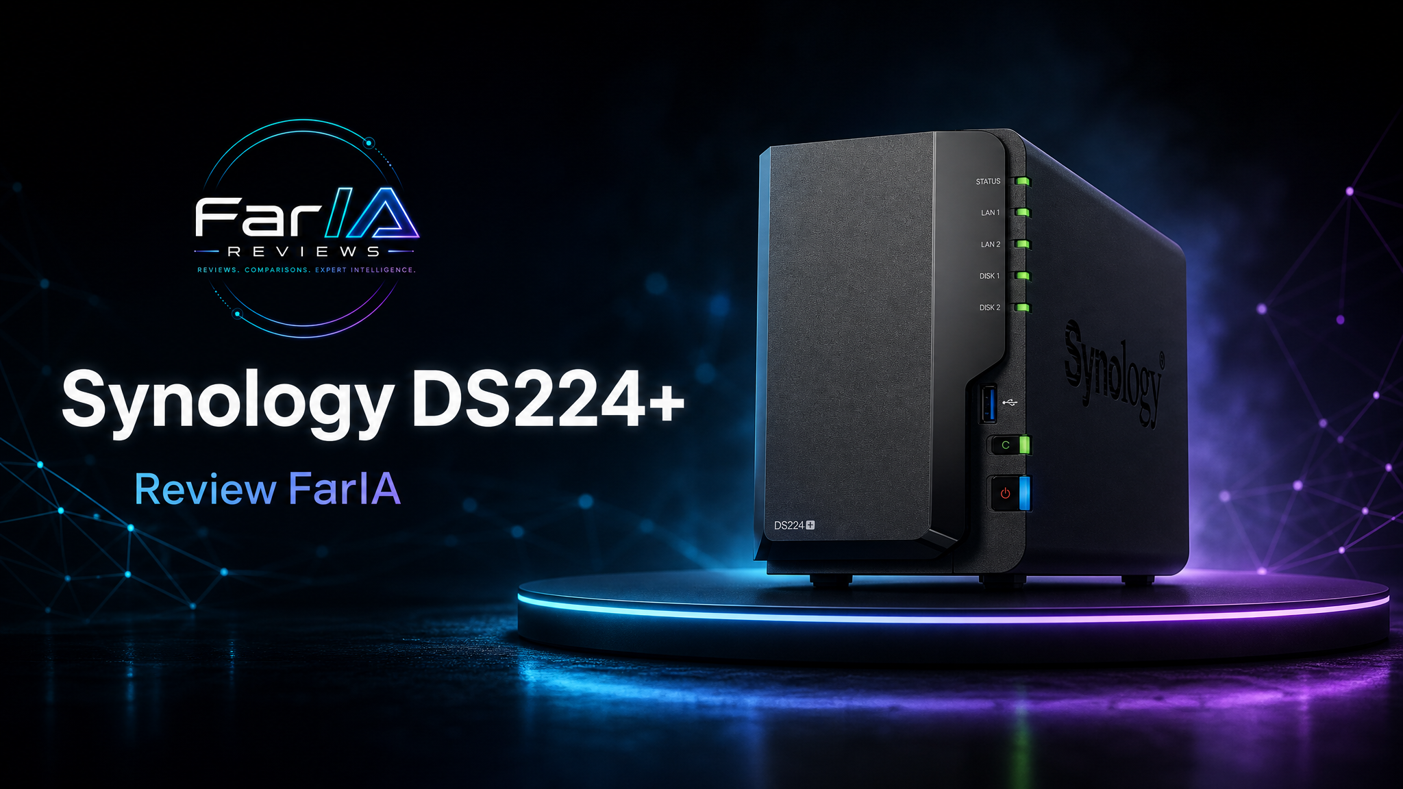 Synology DS224+ NAS 2 bahías FarIA Reviews
