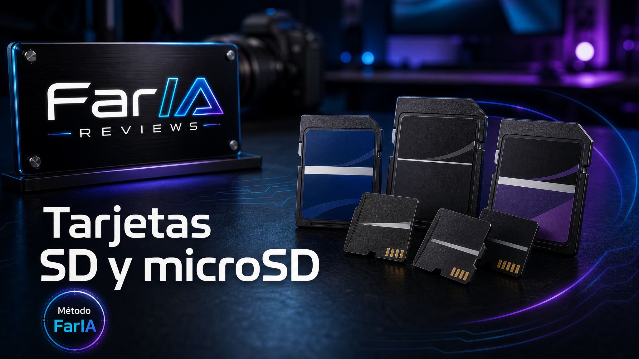 Hub FarIA de tarjetas SD y microSD para creadores