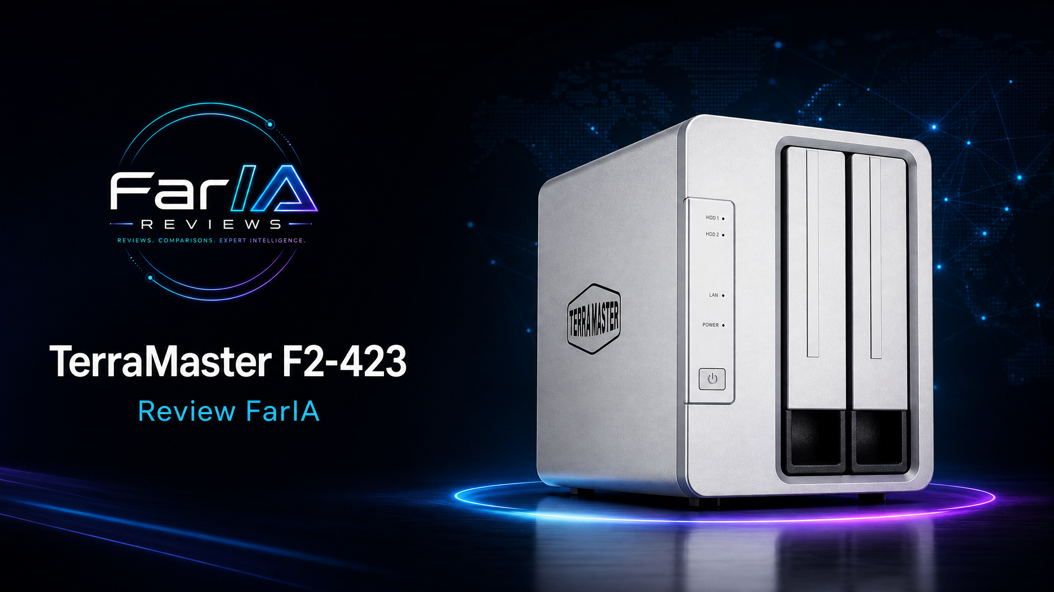TerraMaster F2-423 NAS 2 bahías FarIA Reviews
