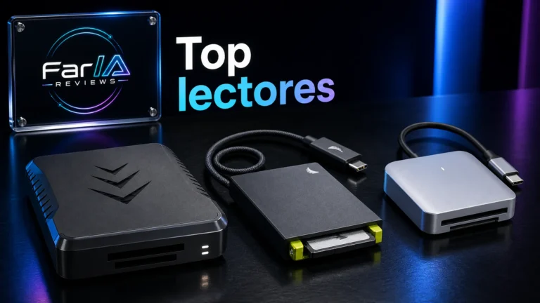 Mejores lectores de tarjetas ranking FarIA Reviews con producto real