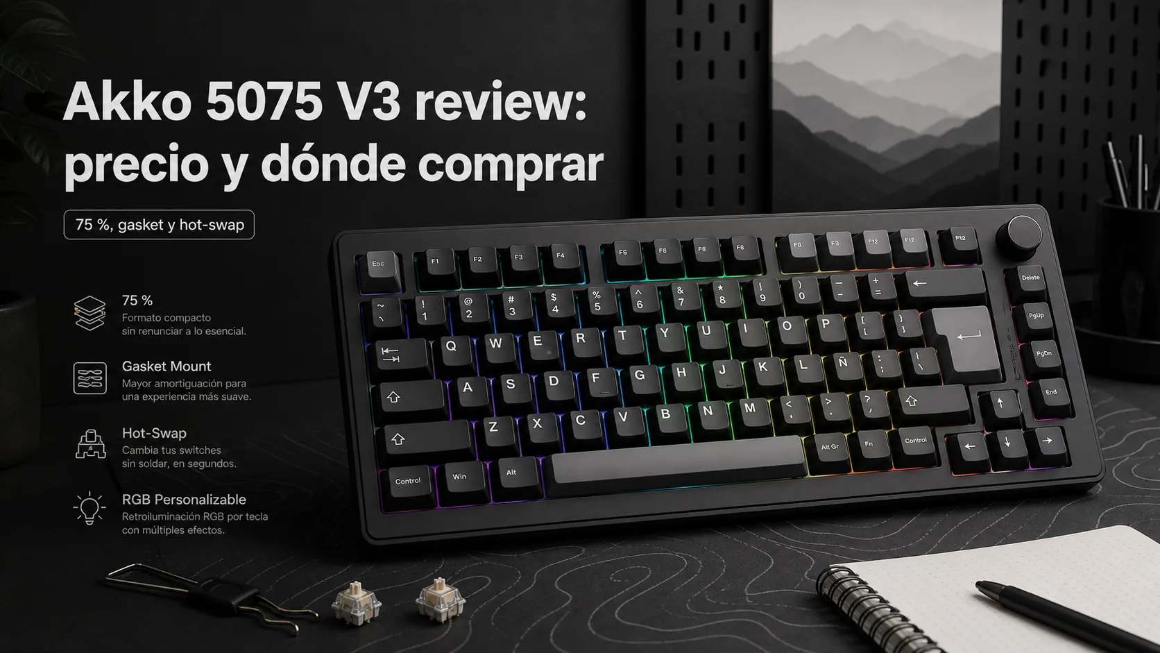 Akko 5075 V3 review: precio y dónde comprar