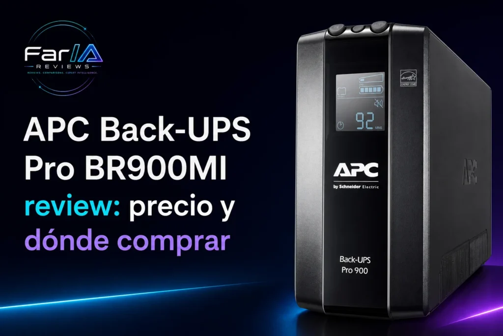 APC Back-UPS Pro BR900MI review: precio y dónde comprar