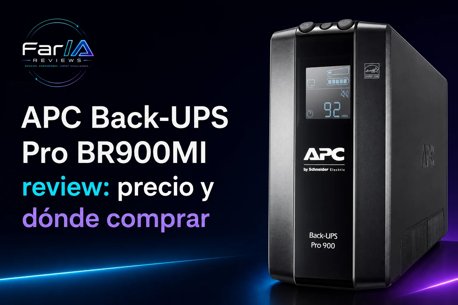 APC Back-UPS Pro BR900MI review: precio y dónde comprar
