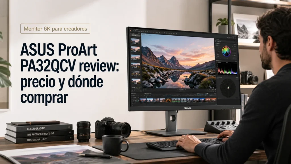 ASUS ProArt PA32QCV review: precio y dónde comprar