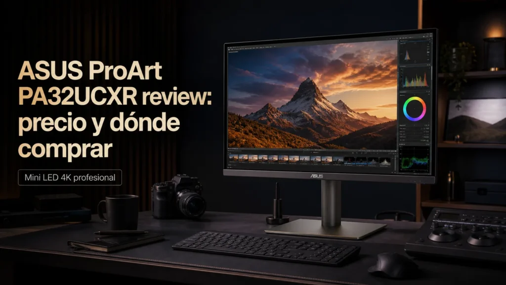 ASUS ProArt PA32UCXR review: precio y dónde comprar