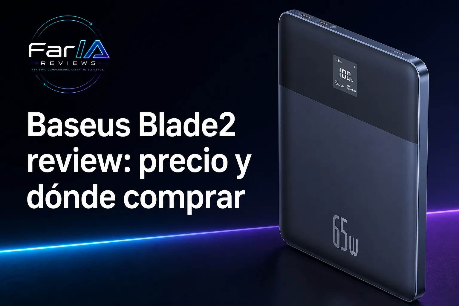 Baseus Blade2 review: precio y dónde comprar