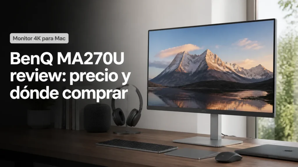 BenQ MA270U review: precio y dónde comprar