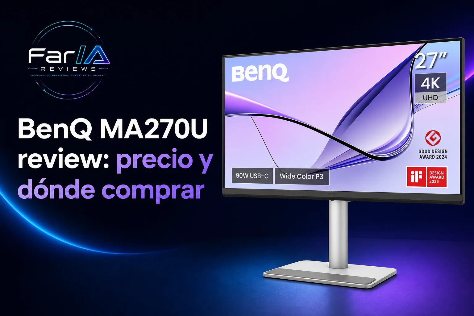 BenQ MA270U review: precio y dónde comprar
