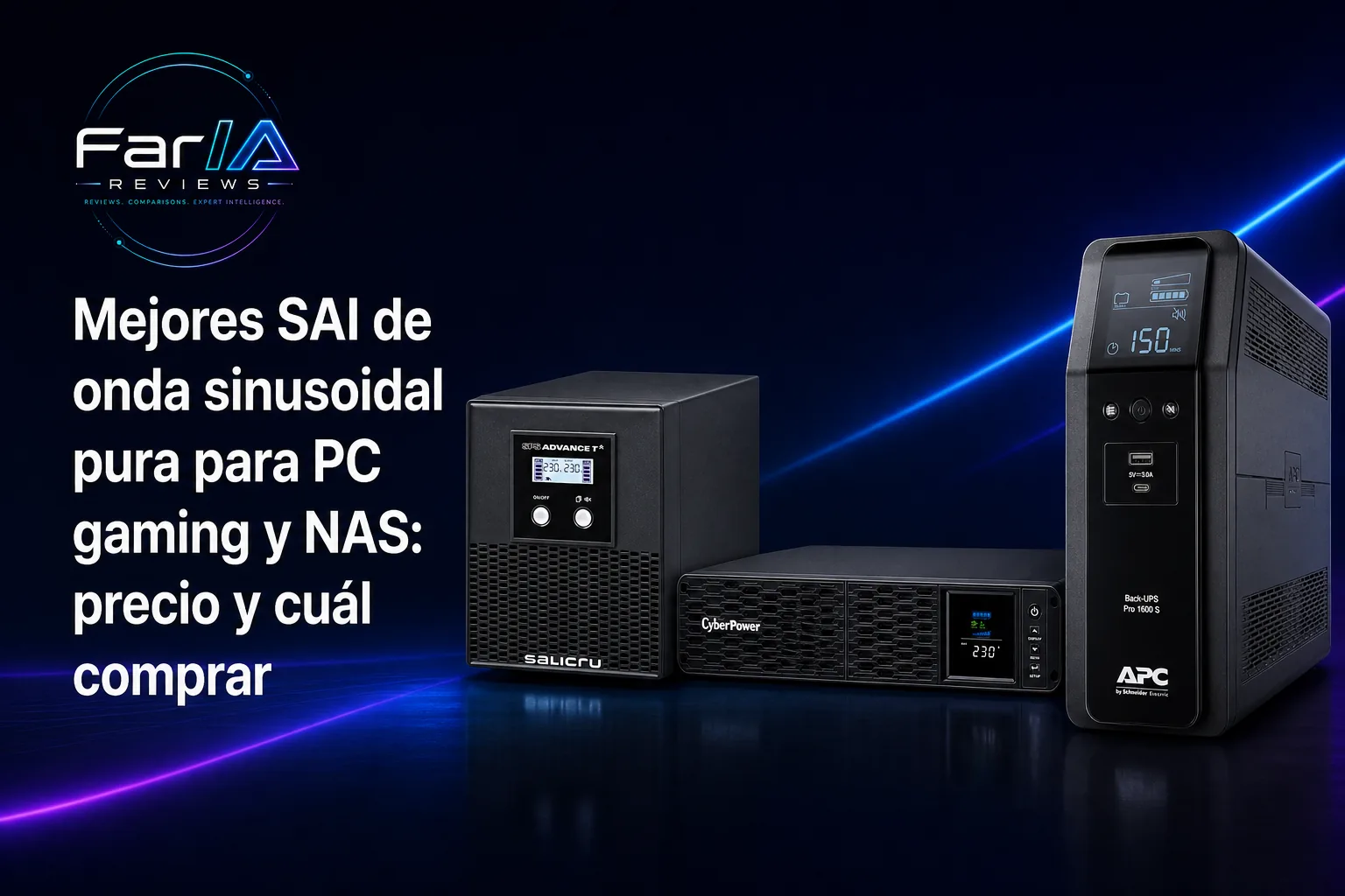 Mejores SAI de onda sinusoidal pura para PC gaming y NAS: precio y cuál comprar