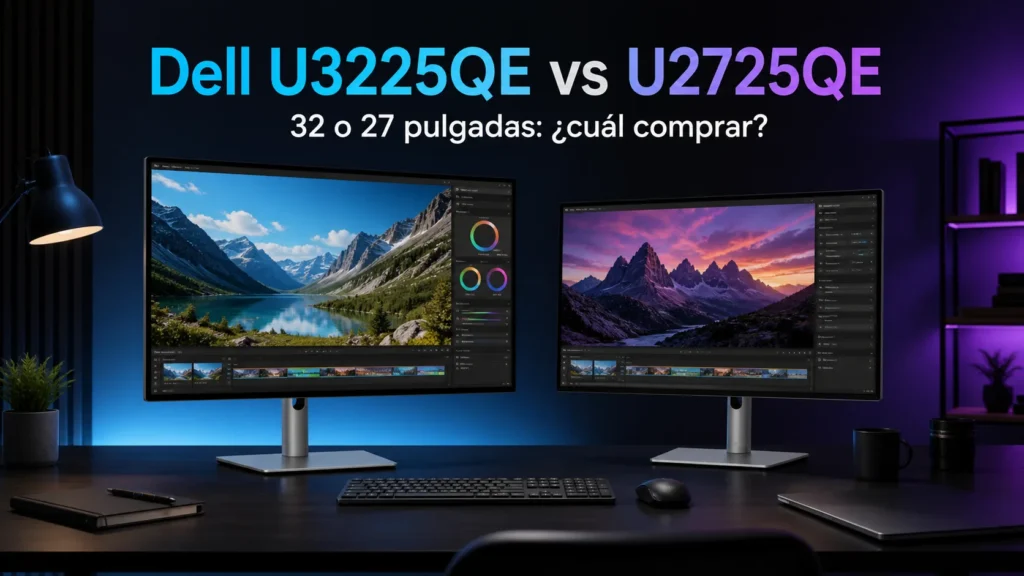 Dell U3225QE vs U2725QE: precio y cuál comprar