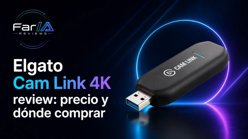 Elgato Cam Link 4K review: precio y dónde comprar