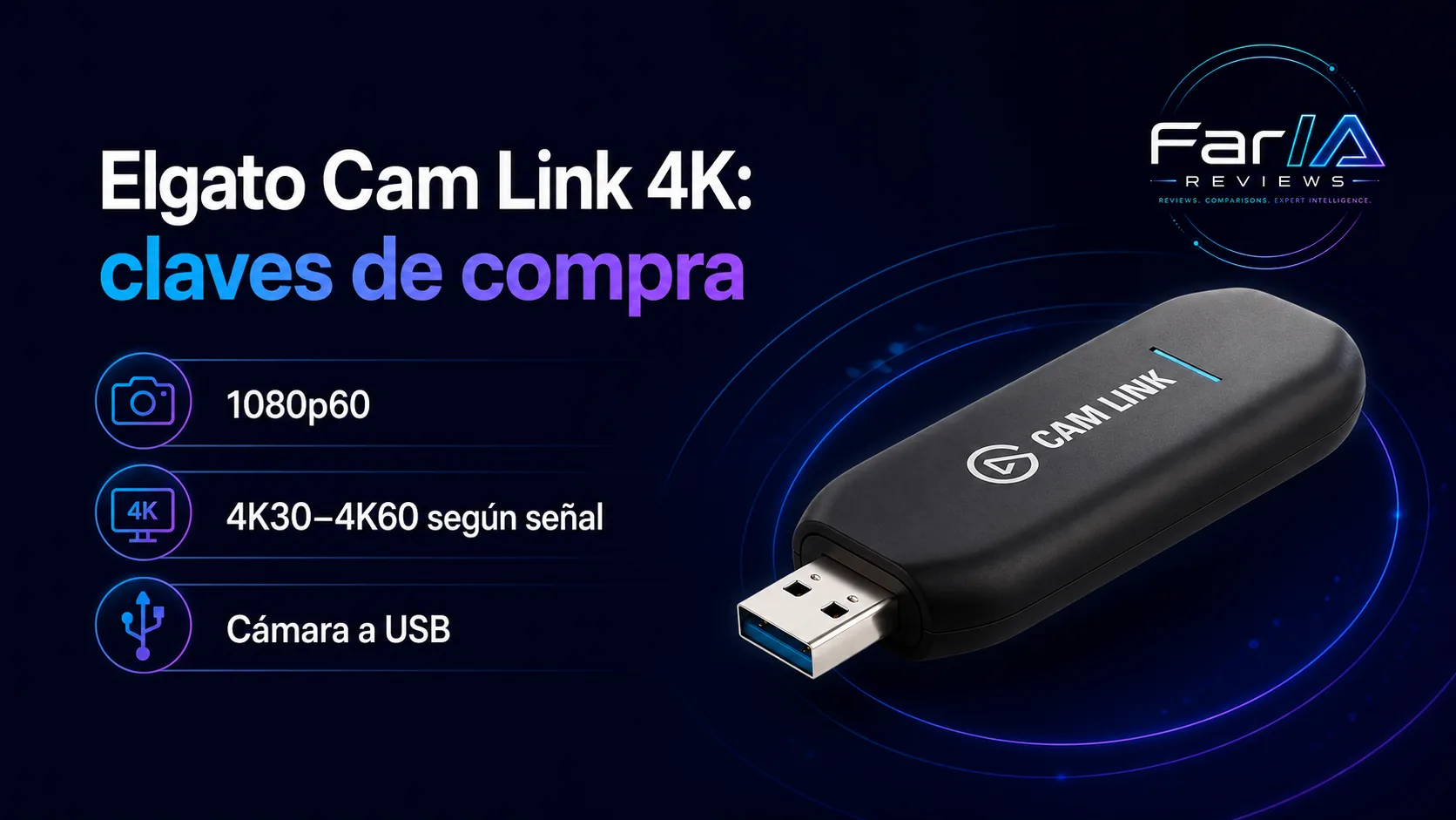 Elgato Cam Link 4K review: precio y dónde comprar: infografía Image 2.0 con especificaciones y claves de compra