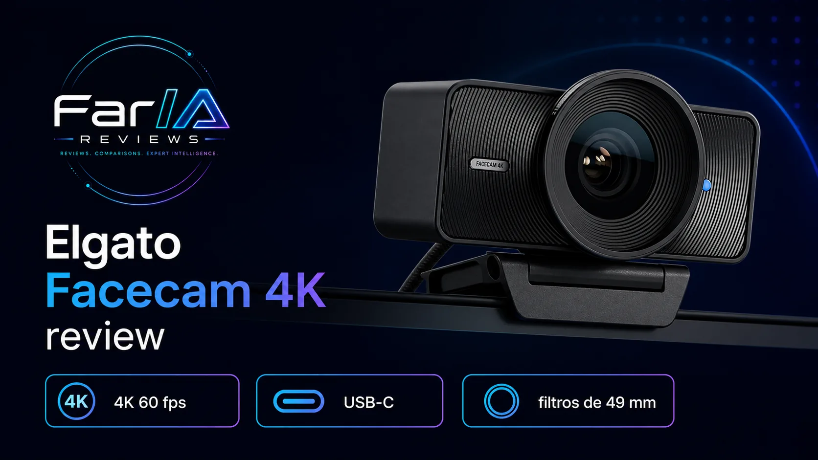 Elgato Facecam 4K review: precio y dónde comprar: infografía Image 2.0 con especificaciones y claves de compra