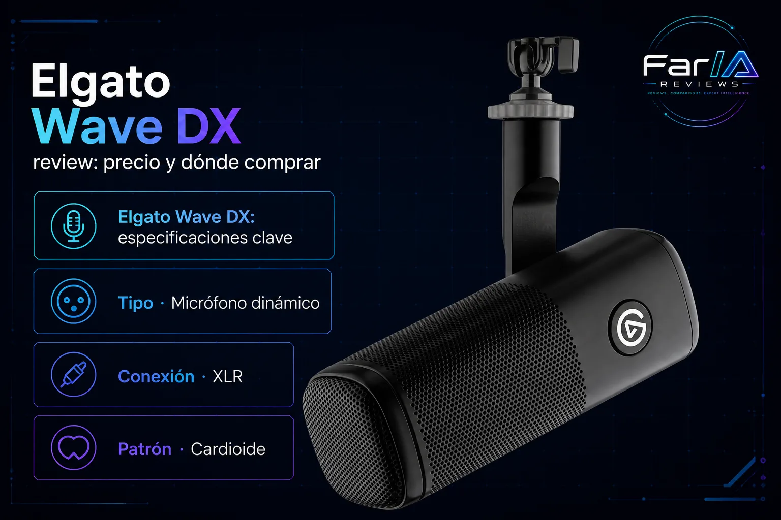 Elgato Wave DX review: precio y dónde comprar Elgato Wave DX review: precio y dónde comprar: producto exacto, especificaciones y claves de compra