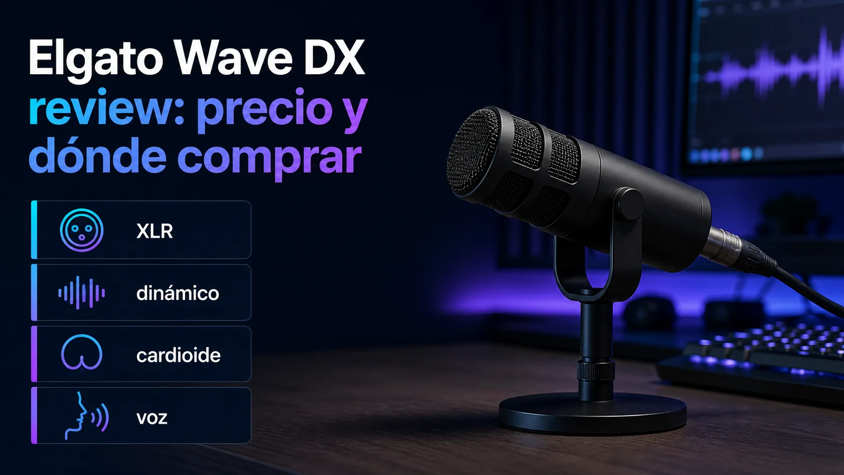 Elgato Wave DX review: precio y dónde comprar: infografía Image 2.0 con especificaciones y claves de compra