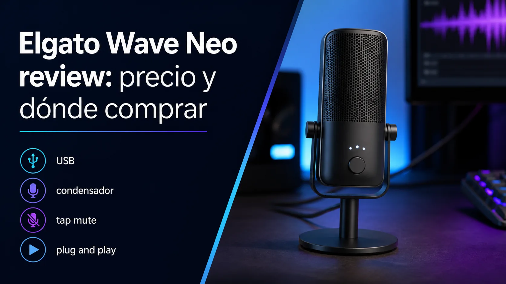Elgato Wave Neo review: precio y dónde comprar: infografía Image 2.0 con especificaciones y claves de compra