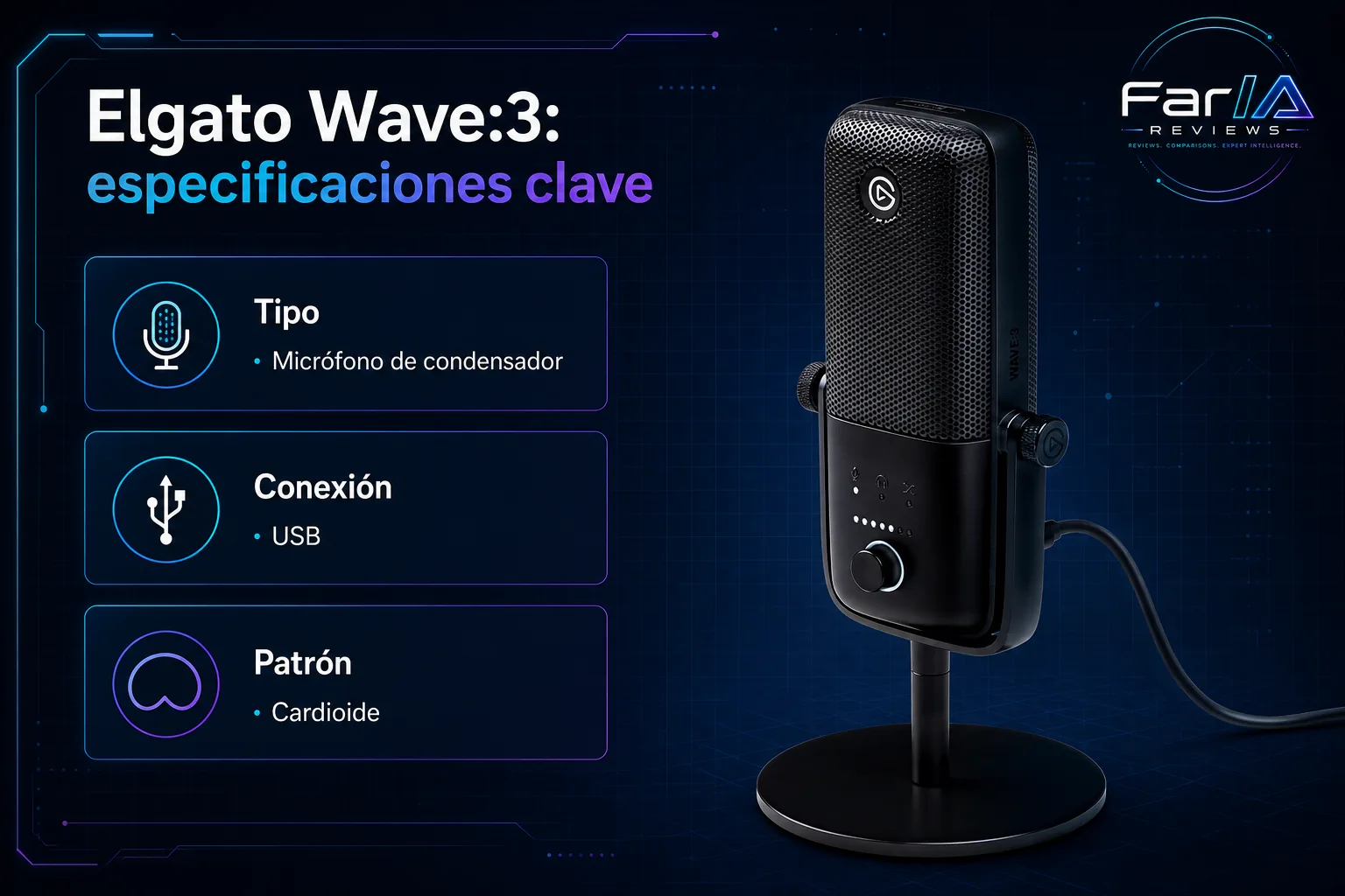 Elgato Wave:3 review: precio y dónde comprar: producto exacto, especificaciones y claves de compra
