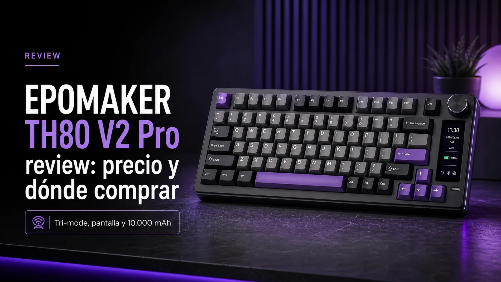 EPOMAKER TH80 V2 Pro review: precio y dónde comprar