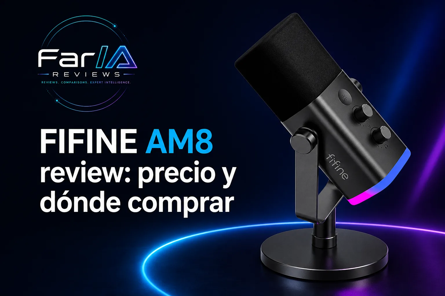 FIFINE AM8 review: precio y dónde comprar