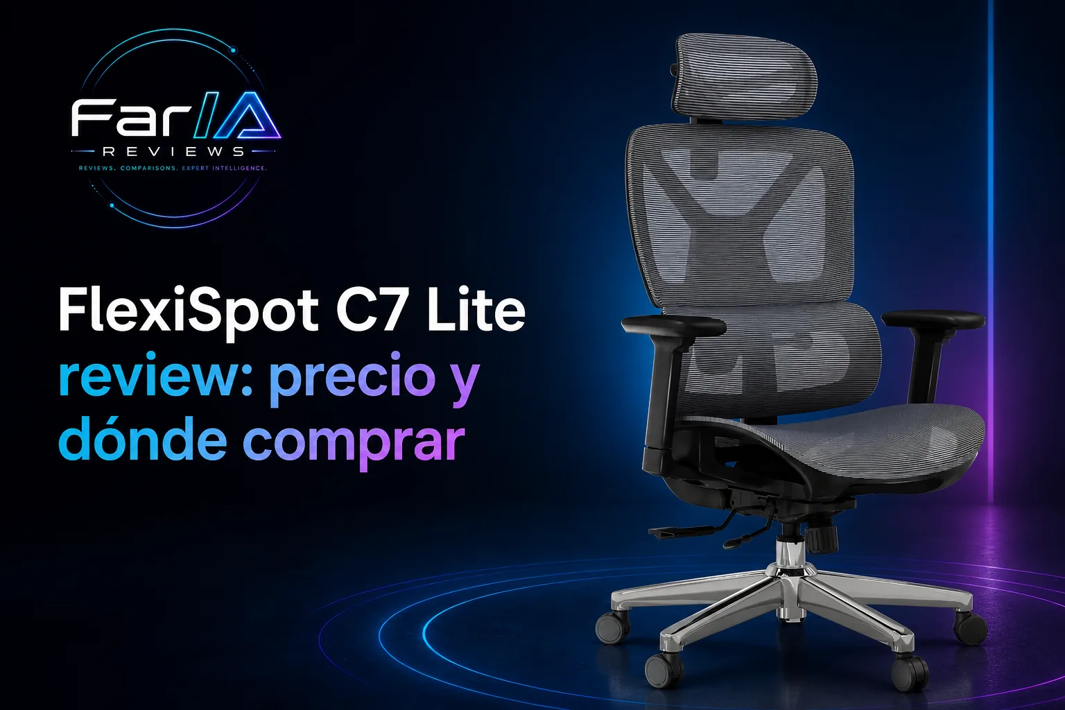 FlexiSpot C7 Lite review: precio y dónde comprar