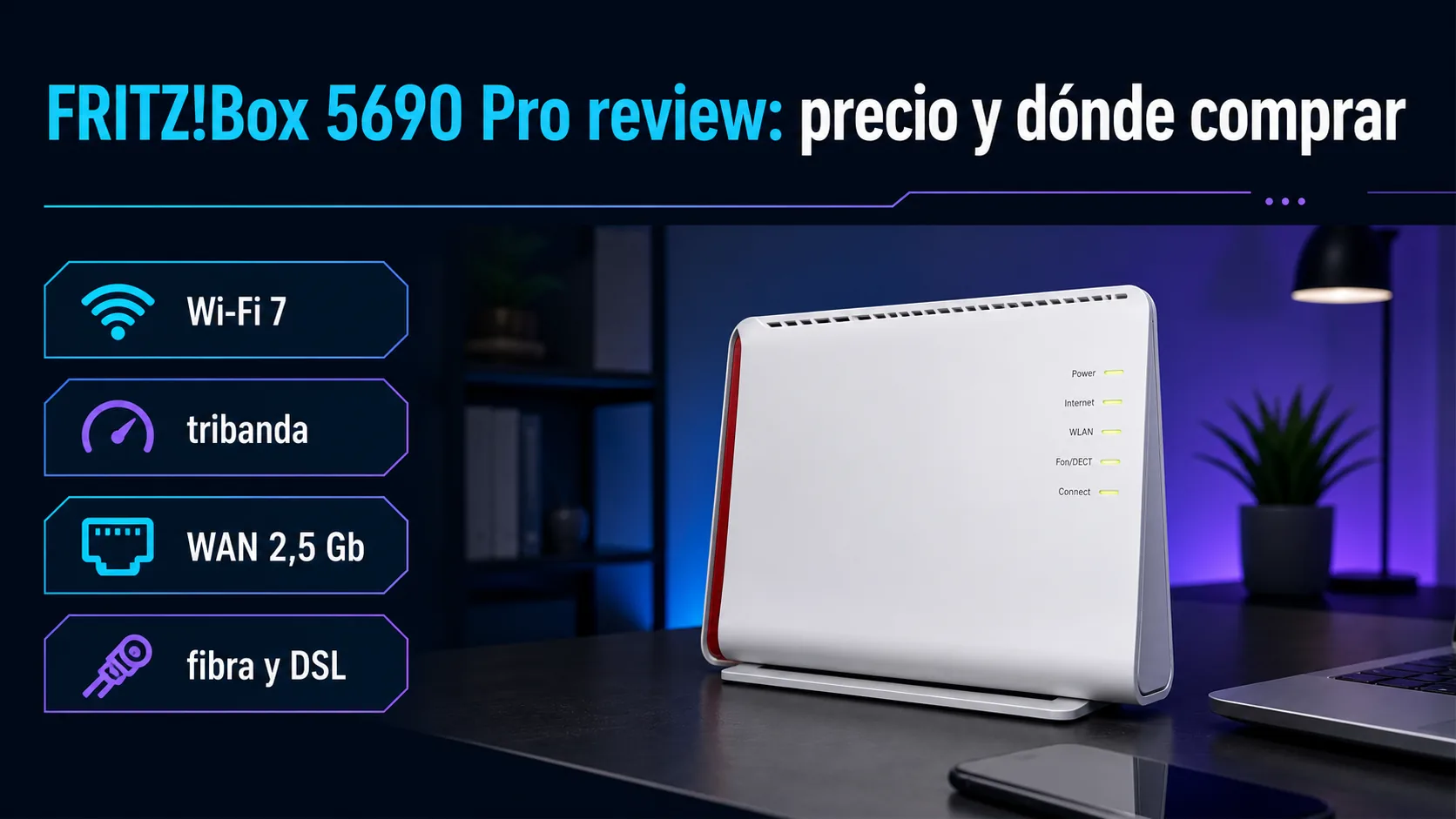 FRITZ!Box 5690 Pro review: precio y dónde comprar: infografía Image 2.0 con especificaciones y claves de compra