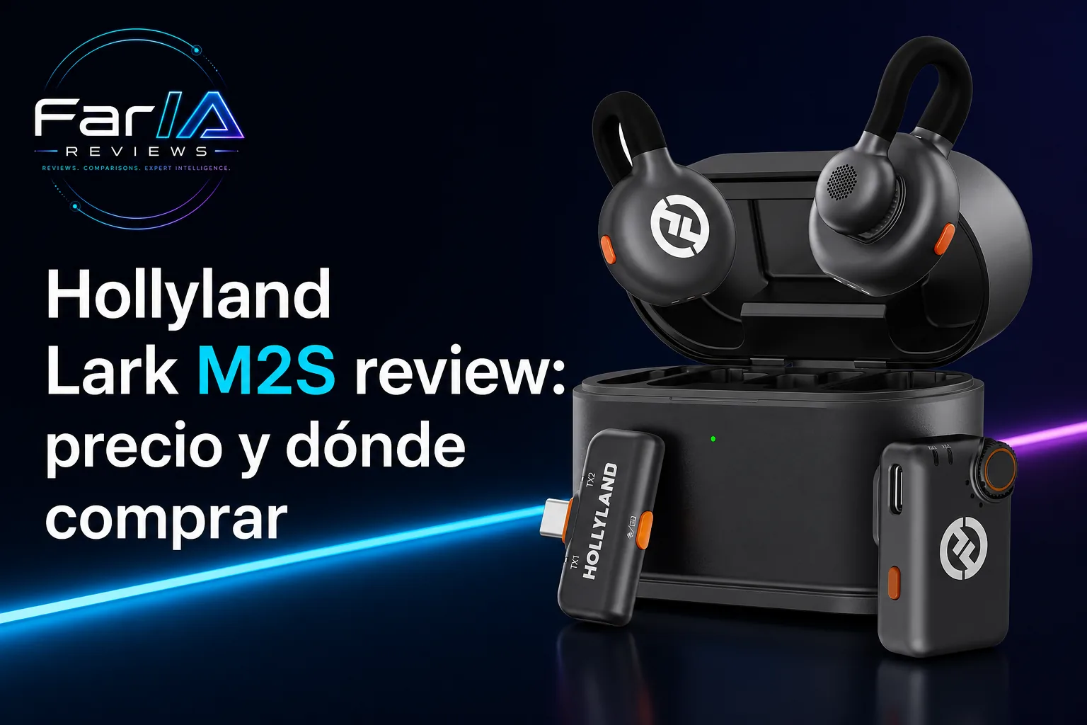 Hollyland Lark M2S review: precio y dónde comprar