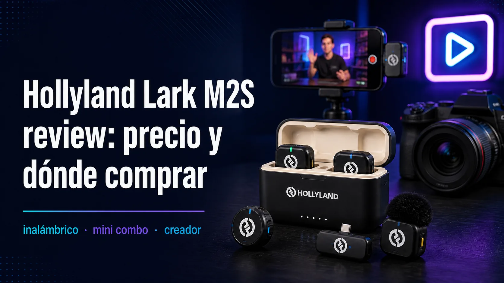 Hollyland Lark M2S review: precio y dónde comprar