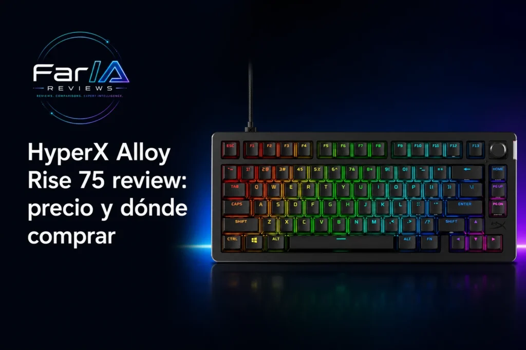 HyperX Alloy Rise 75 review: precio y dónde comprar