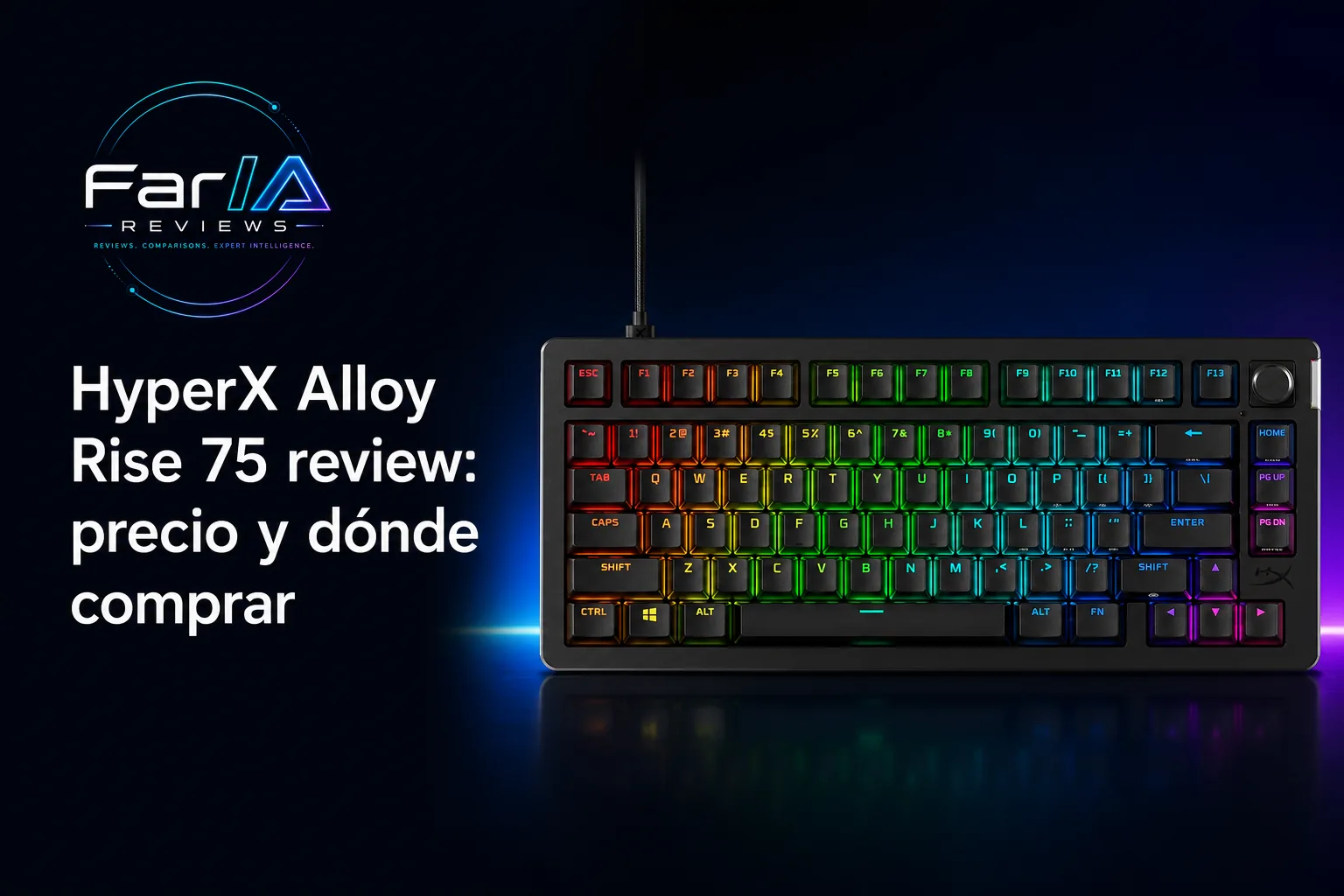 HyperX Alloy Rise 75 review: precio y dónde comprar