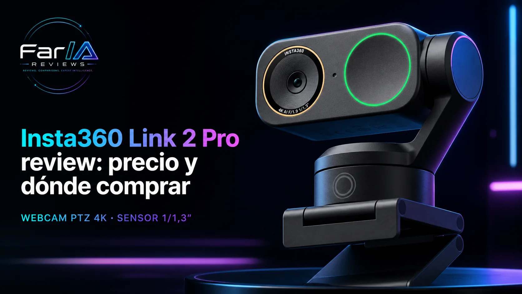 Insta360 Link 2 Pro review: precio y dónde comprar