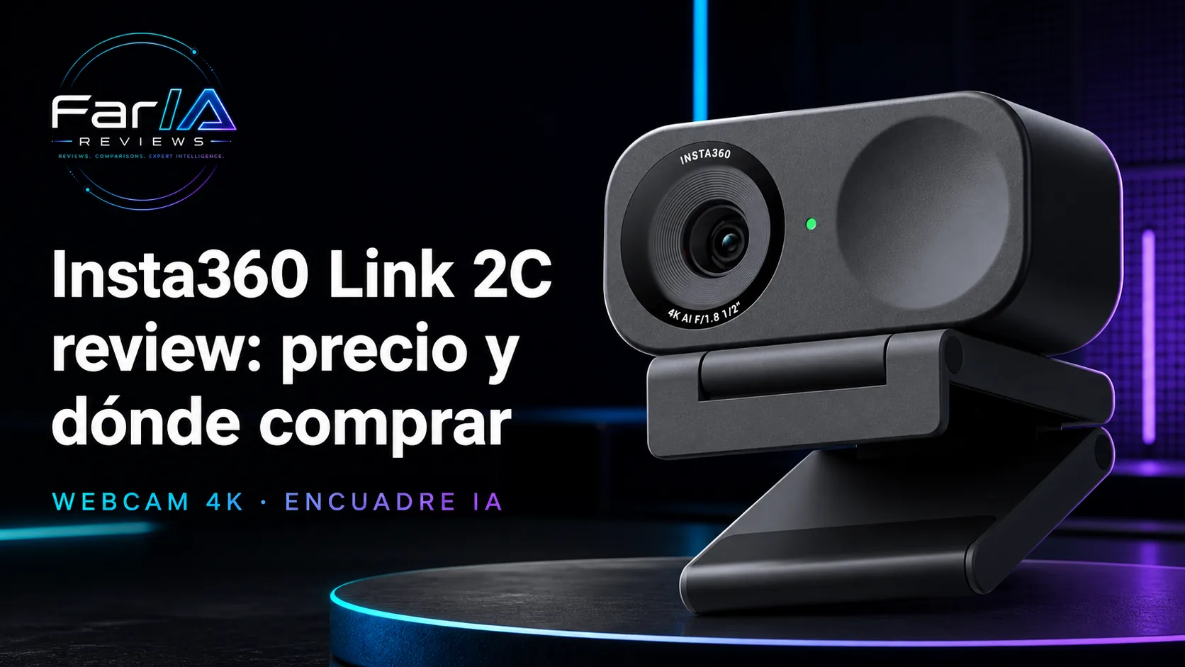 Insta360 Link 2C review: precio y dónde comprar