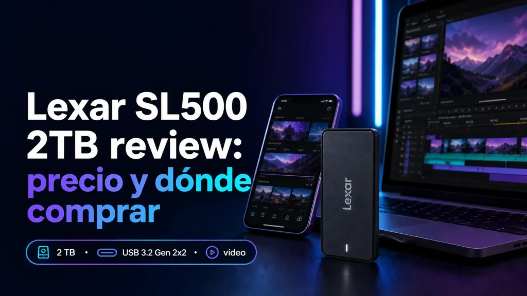Lexar SL500 2TB review: precio y dónde comprar
