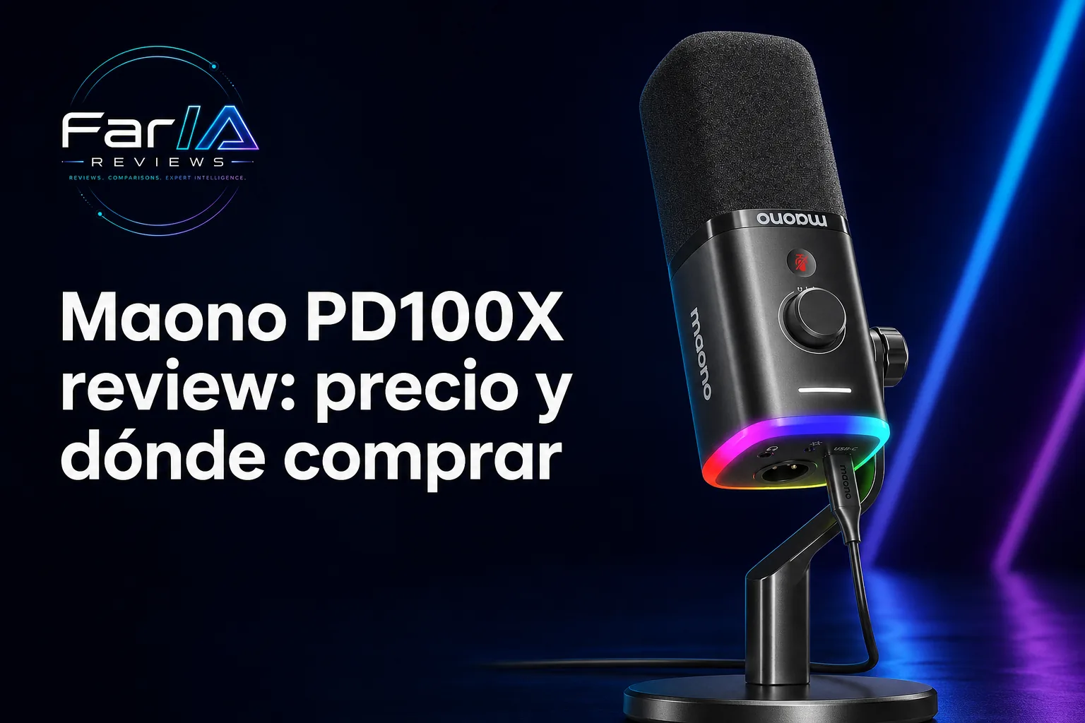 Maono PD100X review: precio y dónde comprar
