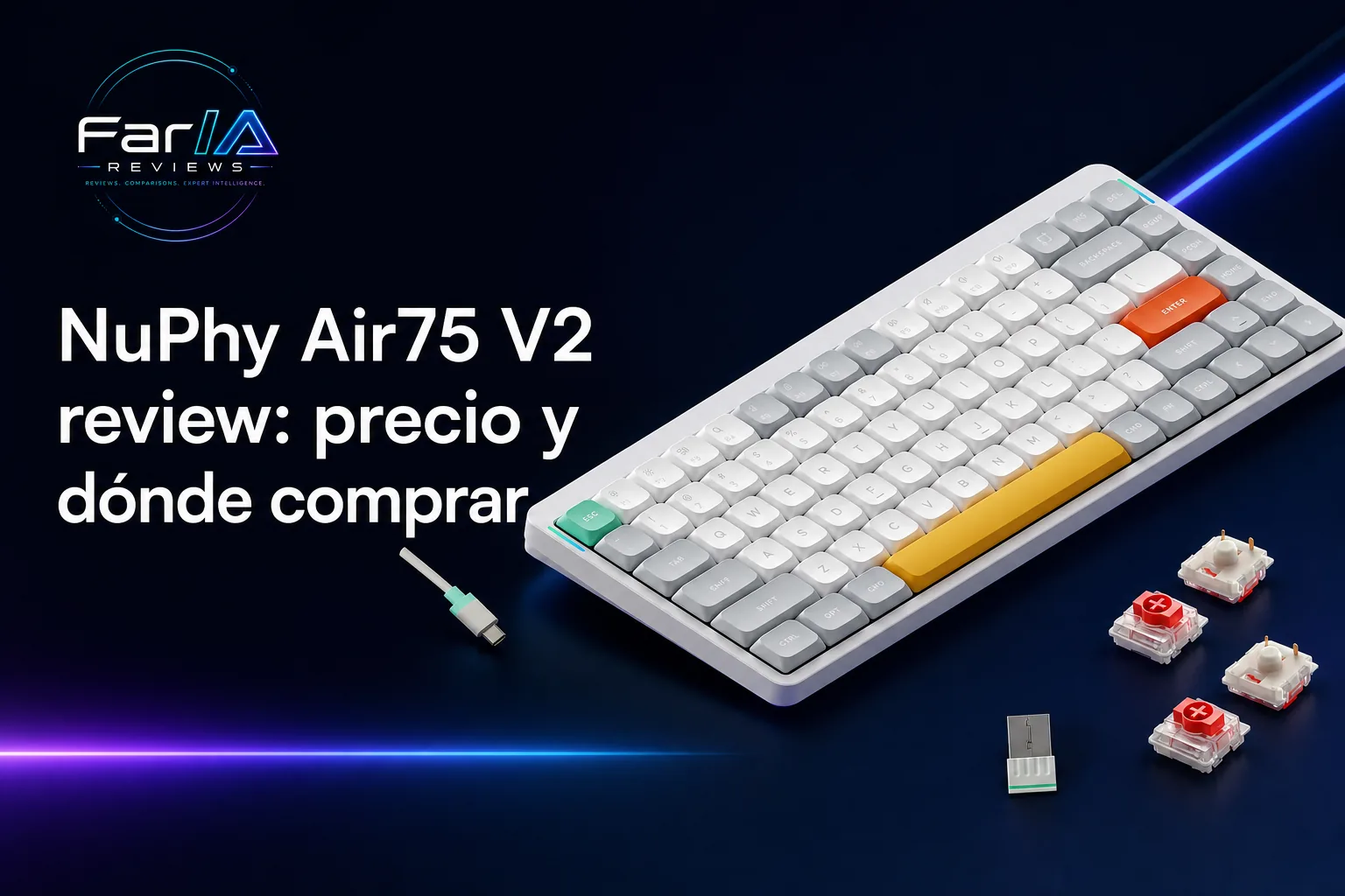 NuPhy Air75 V2 review: precio y dónde comprar