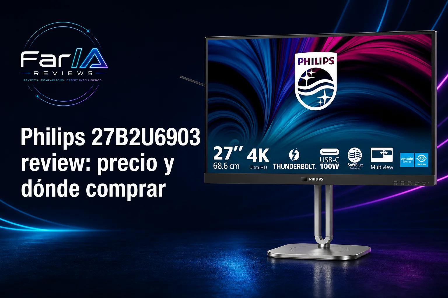 Philips 27B2U6903 review: precio y dónde comprar
