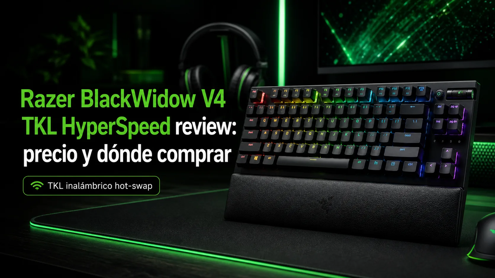 Razer BlackWidow V4 TKL HyperSpeed review: precio y dónde comprar Razer BlackWidow V4 TKL HyperSpeed review: precio y dónde comprar
