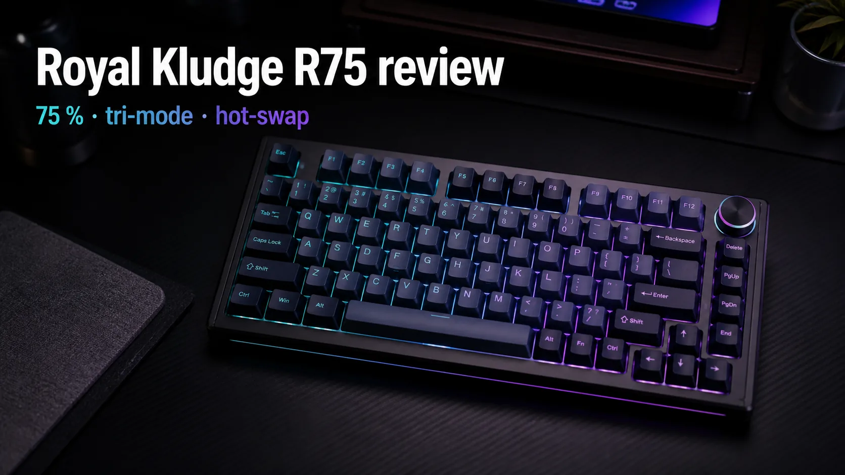 Royal Kludge R75 review: precio y dónde comprar