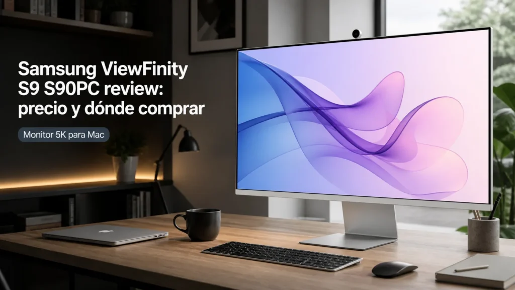 Samsung ViewFinity S9 S90PC review: precio y dónde comprar