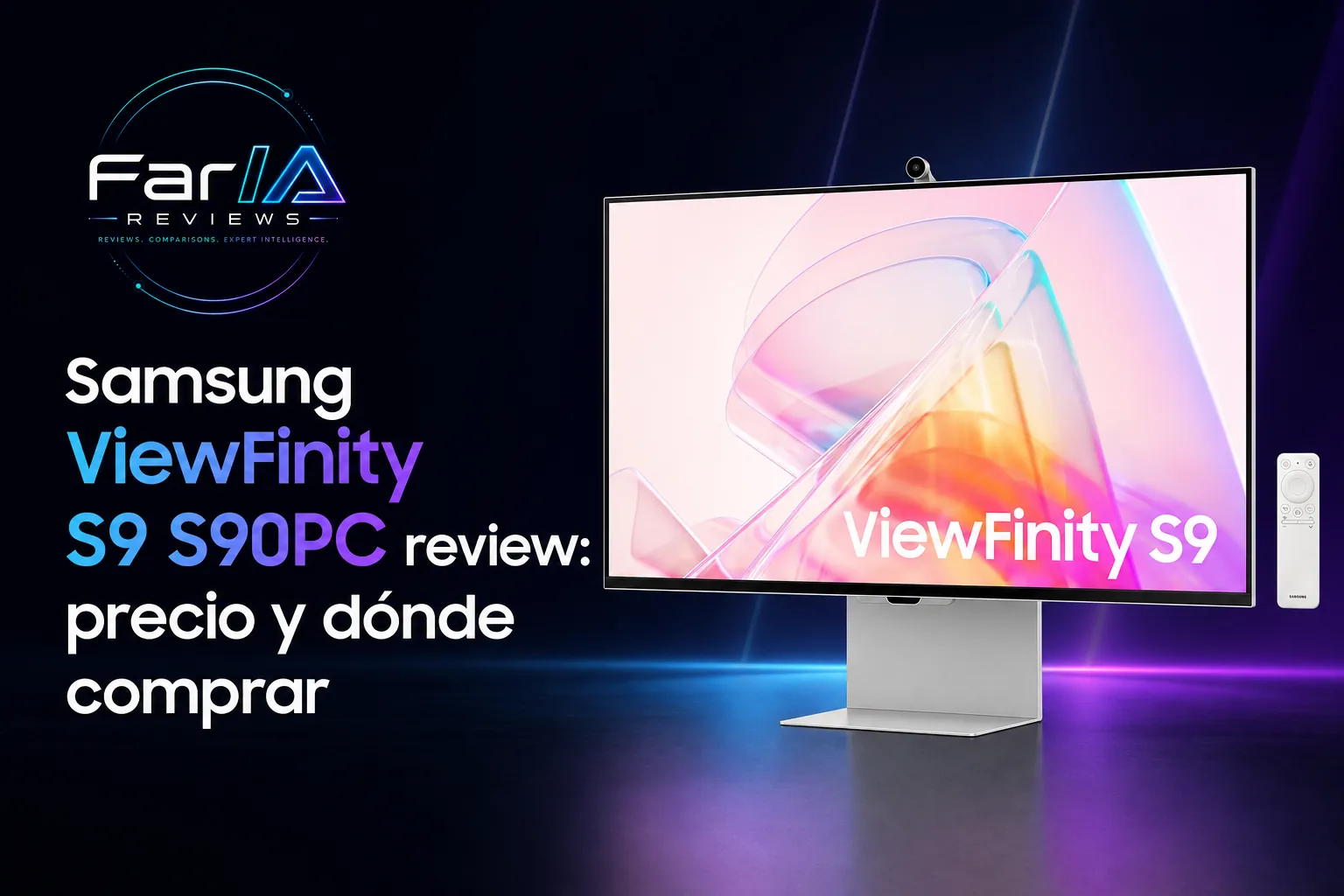 Samsung ViewFinity S9 S90PC review: precio y dónde comprar