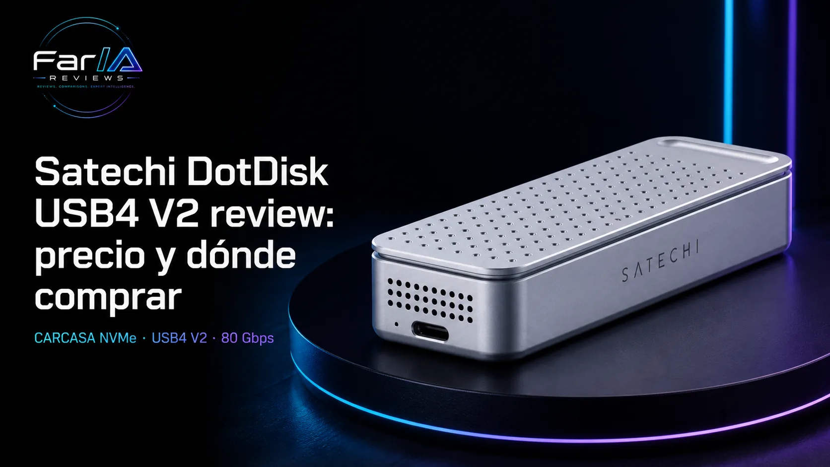 Satechi DotDisk USB4 V2 review: precio y dónde comprar