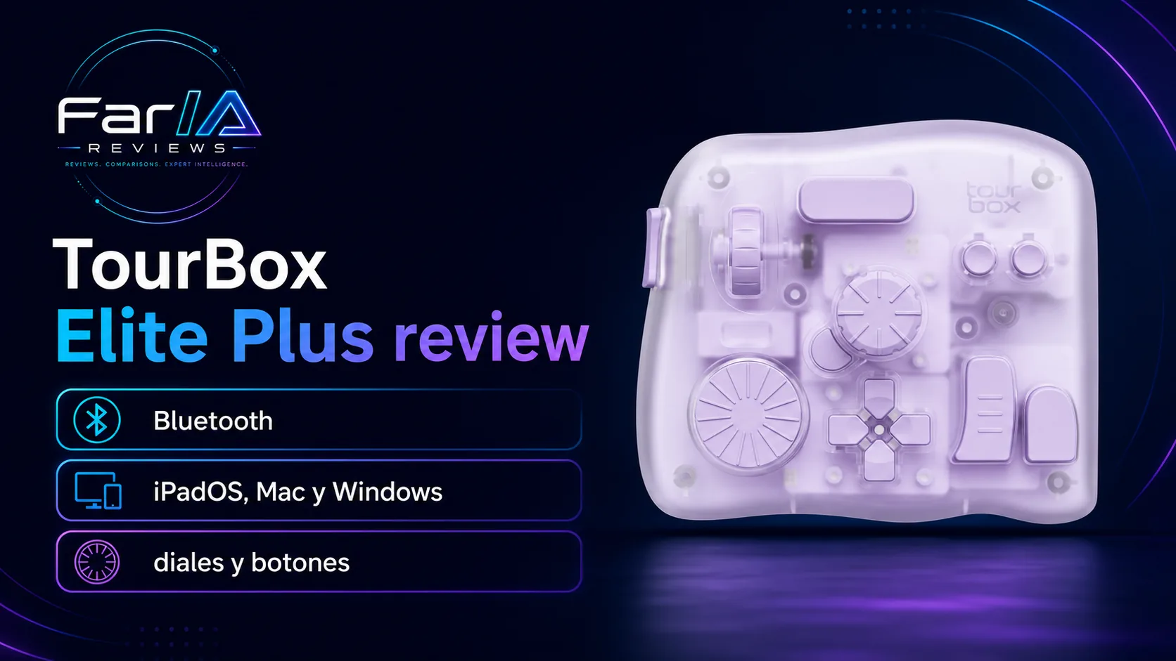 TourBox Elite Plus review: precio y dónde comprar: infografía Image 2.0 con especificaciones y claves de compra