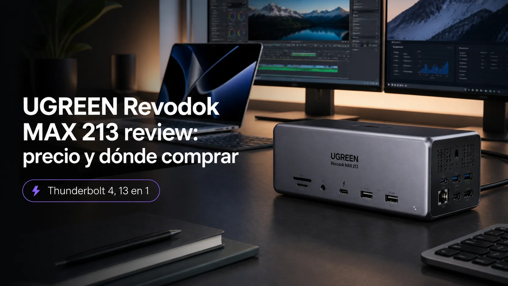 UGREEN Revodok MAX 213 review: precio y dónde comprar UGREEN Revodok MAX 213 review: precio y dónde comprar