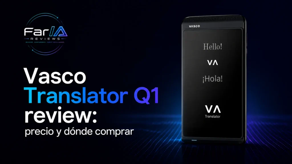 Vasco Translator Q1 review: precio y dónde comprar