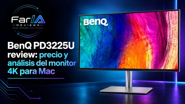 BenQ PD3225U review: precio y análisis del monitor 4K para Mac