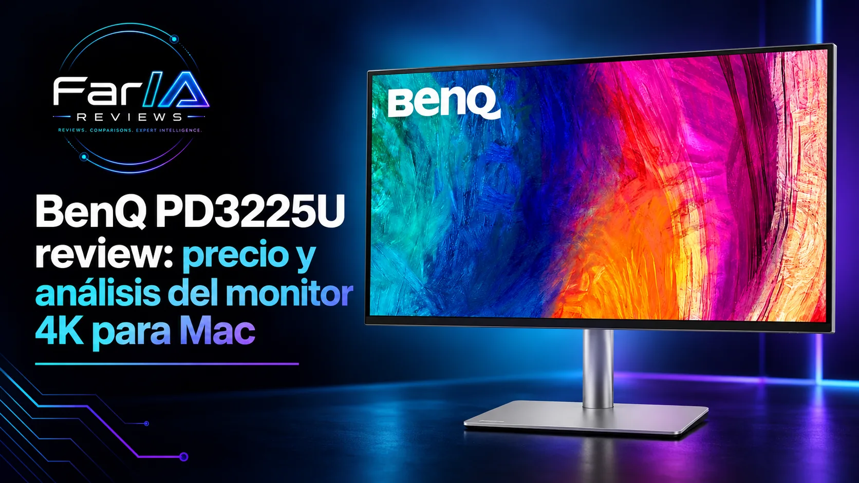BenQ PD3225U review: precio y análisis del monitor 4K para Mac