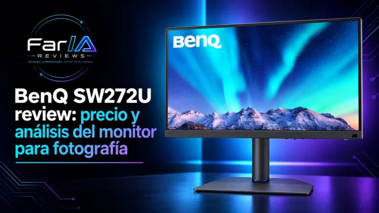 BenQ SW272U review: precio y análisis del monitor para fotografía